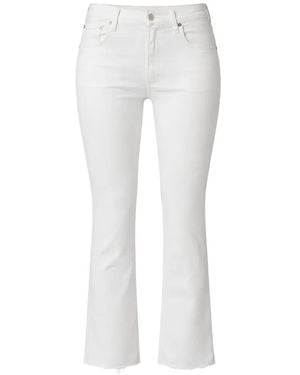 Citizens of Humanity Frayed Jeans - White