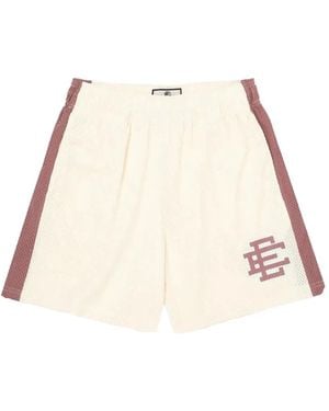 Eric Emanuel Basic Mesh Shorts - Natural