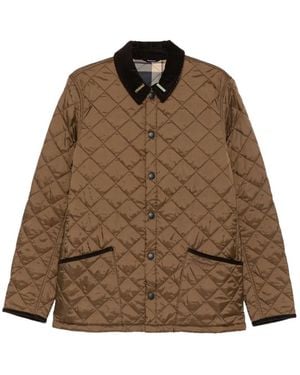 Barbour Icons Heritage Quilted Jacket - Brown