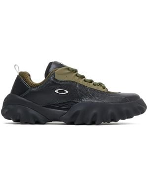 Oakley Chop Saw Leather Trainers - Black