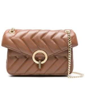 Sandro Petit Sac Porté Épaule Yza - Marron