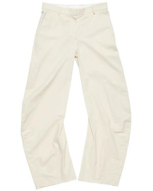 Acne Studios Wide-Leg Trousers - White