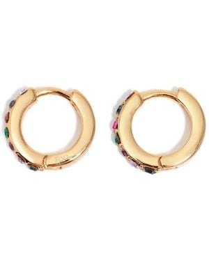 Bimba Y Lola クリスタル ピアス - メタリック