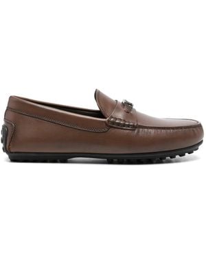 Tod's Leather Loafers - Brown