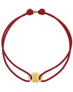 Luis Morais Cord Bracelet - Metallic
