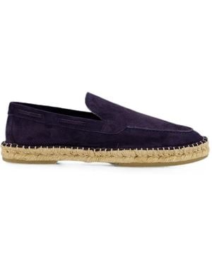 Aurélien Beachside Suede Loafers - Blue