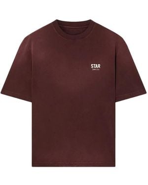 Golden Goose Star T-Shirt - Red
