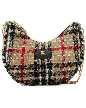 Burberry Horseshoe Bag - Natural