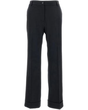 Alberto Biani Cuffed Trousers - Blue