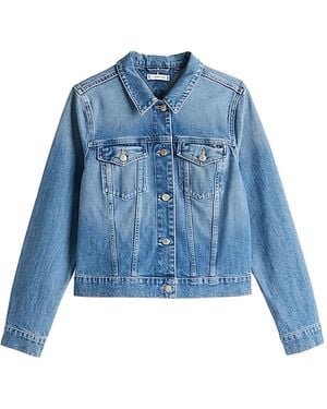 Tommy Hilfiger Button-Fastening Denim Jacket - Blue