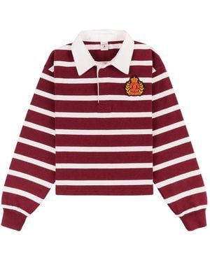Sporty & Rich Ny Crest Sweatshirt - Red