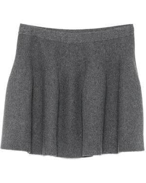 Lisa Yang Wren Mini Skirt - Grey