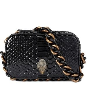 Kurt Geiger Umhängetasche mit Kettenriemen - Schwarz