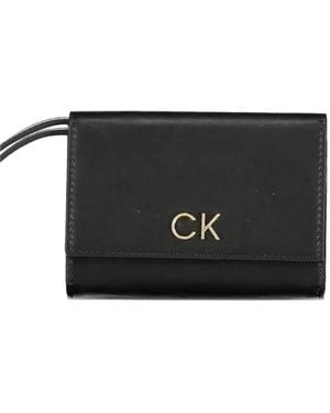 Calvin Klein Ck Monogram Wallet - Black