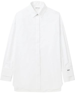 Enfold Chemise À Logo Brodé - Blanc