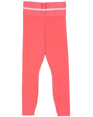 Calvin Klein Logo-Detail Leggings - Red