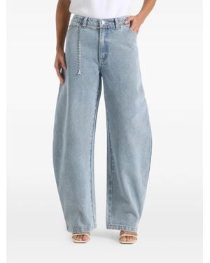 Manière De Voir Jean Ballon Enora À Ceinture En Chaîne - Blue