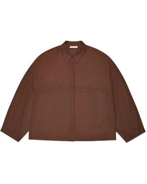 Glanshirt Muslin Shirt - Brown