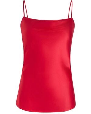 Cinq À Sept Marta Top Met Col - Rood