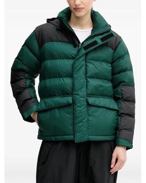 The North Face Hooded Padded Puffer Jacket - Green