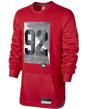 Nike Air T-Shirt Met Lange Mouwen - Rood