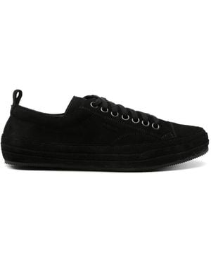 Tom Ford Suede Lace-Up Sneakers - Black