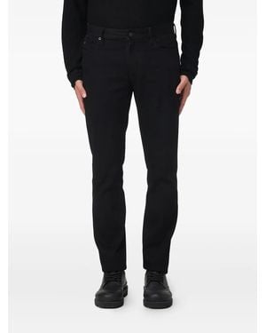Emporio Armani Patch-Pockets Jeans - Black