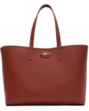 Burberry Medium Reversible Bloomsbury Tote - Red