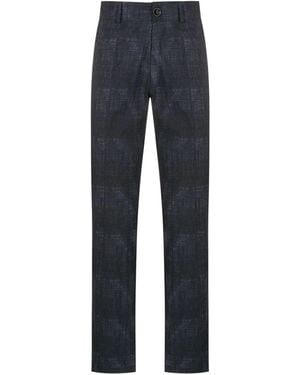Amir Slama Straight-Leg Trousers - Blue