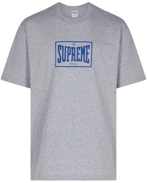 Supreme Warm Up Tシャツ - グレー
