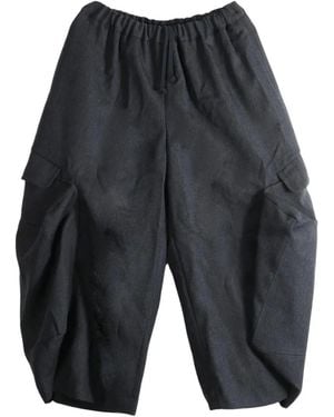Comme des Garçons Cropped Cargo Pants - Gray