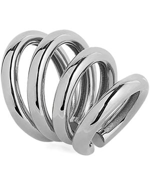 Rabanne Multi-Ring Earcuff - Gray