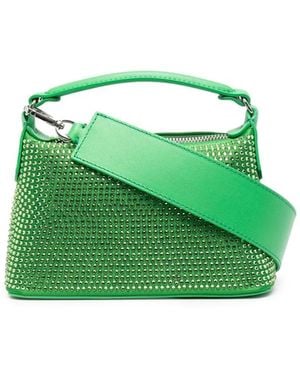 Liu Jo Kleine Satchel-Tasche Mit Strass - Grün