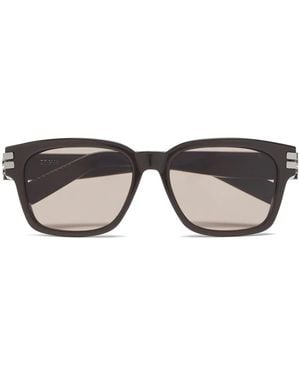 ZEGNA Square-Frame Tinted Sunglasses - Brown