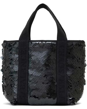 Undercover Sequin-Embellished Tote Bag - Black
