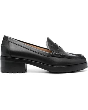 Ralph Lauren Loafer Mit Mandelförmiger Kappe 40Mm - Schwarz