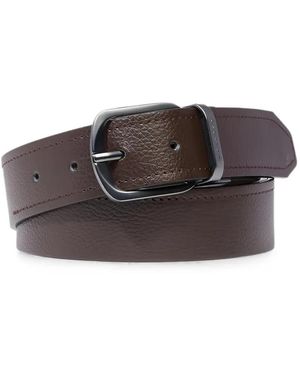Piquadro Prong Buckle Belt - Brown
