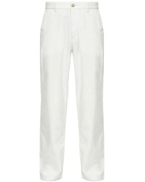 Samsøe & Samsøe Sanoah Straight Broek - Wit