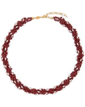 Anni Lu Collana Rodeo Con Perline - Rosa