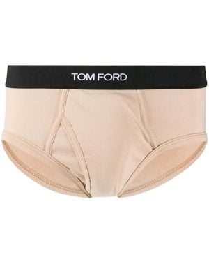 Tom Ford Classic Logo Waistband Briefs - Multicolour