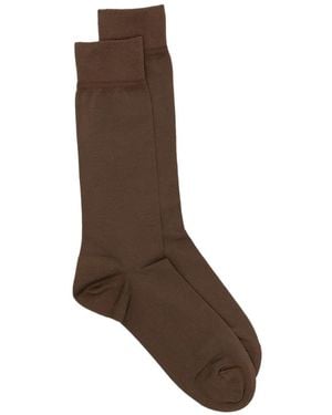 ZEGNA Everyday Socks - Brown