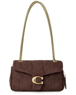 COACH Gesteppte Tabby 26 Schultertasche - Weiß