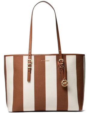 Michael Kors Large Quinn Tote Bag - White