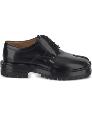Maison Margiela Tabi Lace-up Derby Shoes - Black