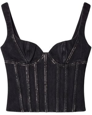 Off-White c/o Virgil Abloh Bustier Top - Black