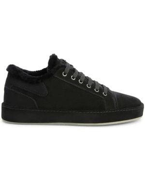Giuseppe Zanotti City スエード スニーカー - ブラック