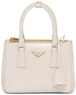 Prada Borsa Tote Galleria - Bianco