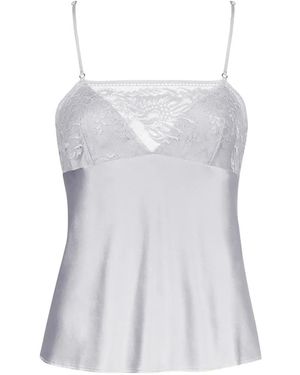 Aubade Midnight Whisper Lace-Trim Camisole - White
