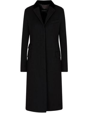 Emporio Armani シングルコート - ブラック