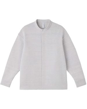 CFCL Soft Milan Stand-Collar Long-Sleeve Shirt - White